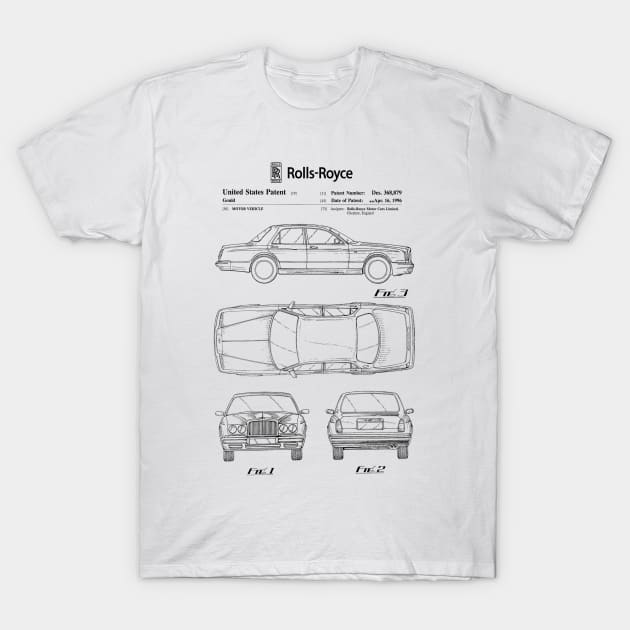 T shirt rolls royce hot sale